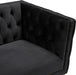 Michelle Black Velvet Loveseat - Furniture Stars (Chicago, IL)