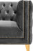 Michelle Grey Velvet Chair - Furniture Stars (Chicago, IL)