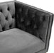 Michelle Grey Velvet Chair - Furniture Stars (Chicago, IL)
