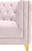 Michelle Pink Velvet Loveseat - Furniture Stars (Chicago, IL)