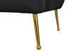 Tori Black Velvet Sofa - Furniture Stars (Chicago, IL)