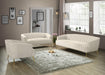 Tori Cream Velvet Sofa - Furniture Stars (Chicago, IL)