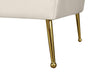 Hermosa Cream Velvet Sofa - Furniture Stars (Chicago, IL)