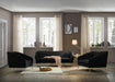 Hermosa Black Velvet Sofa - Furniture Stars (Chicago, IL)