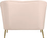 Hermosa Pink Velvet Chair - Furniture Stars (Chicago, IL)