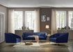 Hermosa Navy Velvet Sofa - Furniture Stars (Chicago, IL)
