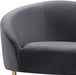 Ritz Grey Velvet Sofa - Furniture Stars (Chicago, IL)