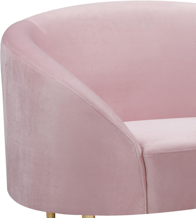 Ritz Pink Velvet Chair - Furniture Stars (Chicago, IL)
