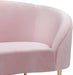 Ritz Pink Velvet Chair - Furniture Stars (Chicago, IL)