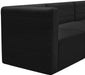 Quincy Black Velvet Modular Sectional - Furniture Stars (Chicago, IL)