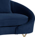 Serpentine Navy Velvet Sofa - Furniture Stars (Chicago, IL)