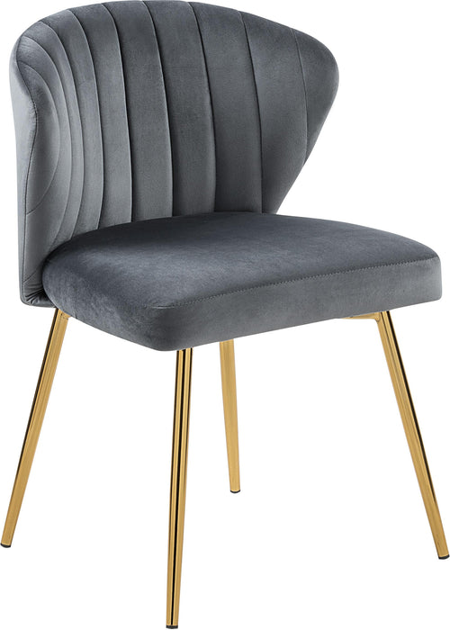 Finley Grey Velvet Dining Chair