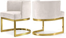 Gianna Cream Velvet Dining Chair image