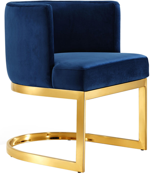 Gianna Navy Velvet Dining Chair