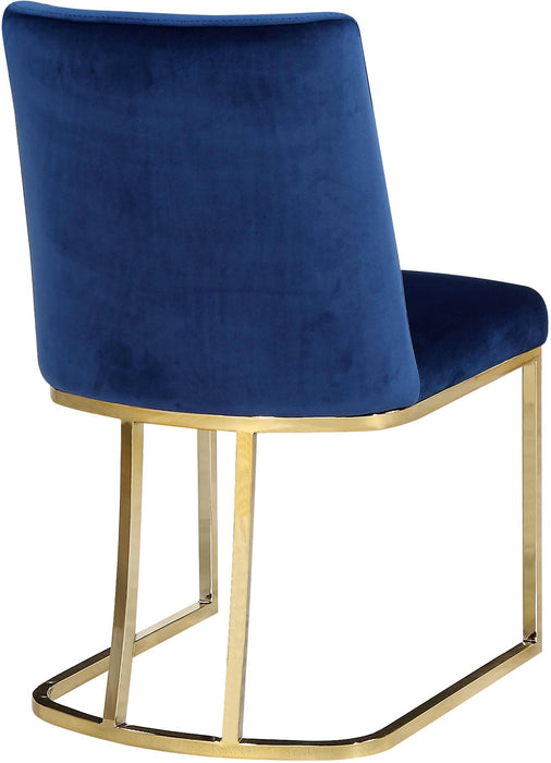 Heidi Navy Velvet Dining Chair