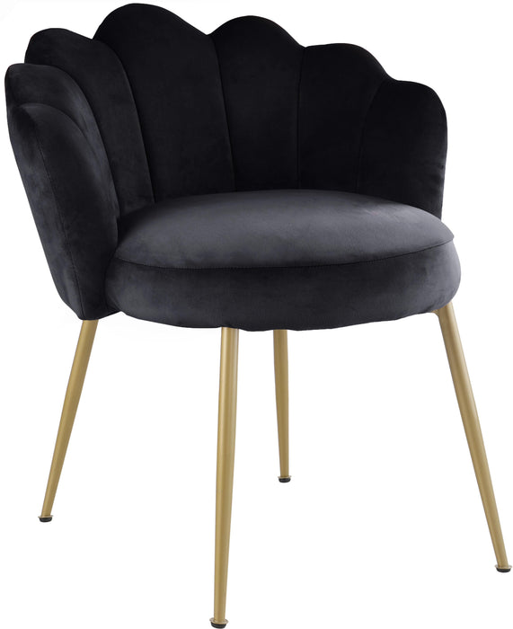 Claire Black Velvet Dining Chair