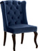 Suri Navy Velvet Dining Chair - Furniture Stars (Chicago, IL)
