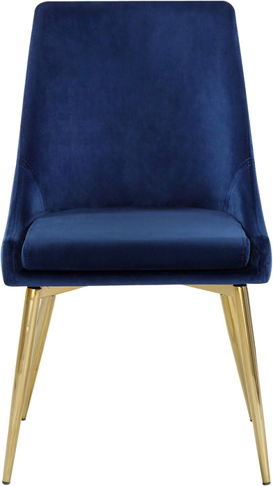 Karina Navy Velvet Dining Chair