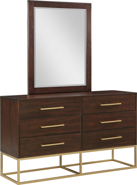 Maxine Cherry / Gold Dresser