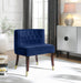Perry Navy Velvet Dining Chair - Furniture Stars (Chicago, IL)