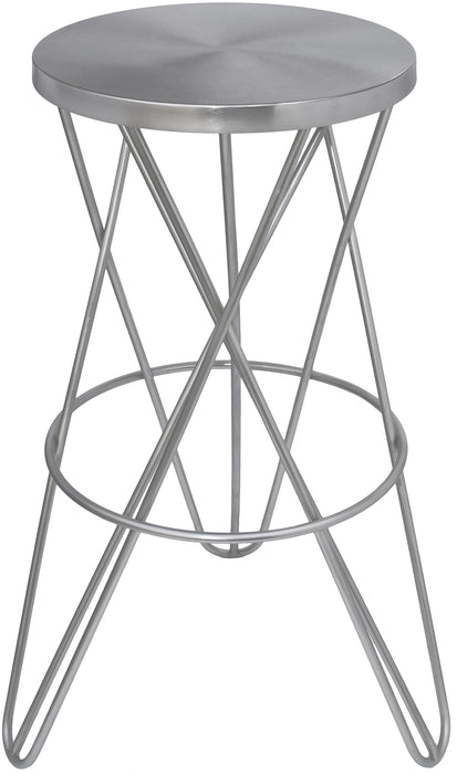 Mercury Silver Bar Stool image