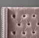 Aiden Pink Velvet King Bed - Furniture Stars (Chicago, IL)