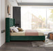 Barolo Green Velvet Queen Bed - Furniture Stars (Chicago, IL)