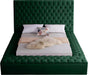 Bliss Green Velvet King Bed (3 Boxes) - Furniture Stars (Chicago, IL)