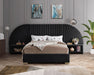 Cleo Black Velvet Queen Bed (3 Boxes) - Furniture Stars (Chicago, IL)