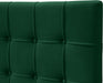 Elly Green Velvet King Bed - Furniture Stars (Chicago, IL)