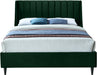 Eva Green Velvet King Bed - Furniture Stars (Chicago, IL)
