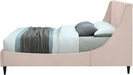 Eva Pink Velvet King Bed - Furniture Stars (Chicago, IL)