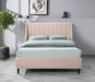 Eva Pink Velvet King Bed - Furniture Stars (Chicago, IL)