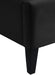 Fritz Black Velvet Queen Bed - Furniture Stars (Chicago, IL)