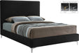 Geri Black Velvet King Bed - Furniture Stars (Chicago, IL)