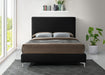 Geri Black Velvet Queen Bed - Furniture Stars (Chicago, IL)