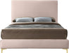 Geri Pink Velvet King Bed - Furniture Stars (Chicago, IL)