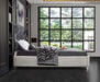 Ghost Cream Velvet King Bed - Furniture Stars (Chicago, IL)