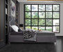 Ghost Grey Velvet King Bed - Furniture Stars (Chicago, IL)