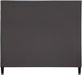 Harlie Cream Velvet King Bed - Furniture Stars (Chicago, IL)
