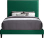 Harlie Green Velvet King Bed - Furniture Stars (Chicago, IL)