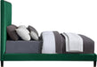 Harlie Green Velvet Queen Bed - Furniture Stars (Chicago, IL)