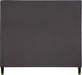 Harlie Grey Velvet King Bed - Furniture Stars (Chicago, IL)