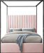 Jax Pink Velvet Queen Bed - Furniture Stars (Chicago, IL)