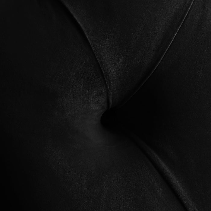 Kira Black Velvet Queen Bed - Furniture Stars (Chicago, IL)