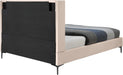 Nadia Pink Velvet King Bed - Furniture Stars (Chicago, IL)