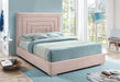 Nora Pink Velvet Queen Bed - Furniture Stars (Chicago, IL)