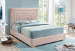Nora Pink Velvet Queen Bed - Furniture Stars (Chicago, IL)