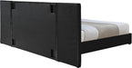 Pablo Black Velvet Queen Bed - Furniture Stars (Chicago, IL)
