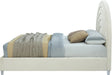 Rainbow Cream Velvet Queen Bed - Furniture Stars (Chicago, IL)